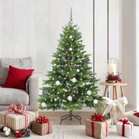VidaXL Kunstkerstboom met 150 led met standaard groen 150 cm pe en pvc