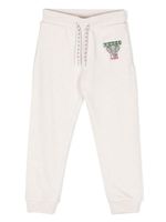 Kenzo Kids pantalon de jogging à patch logo - Tons neutres - thumbnail