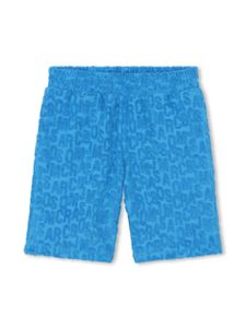 Marc Jacobs Kids short à logo brodé - Bleu