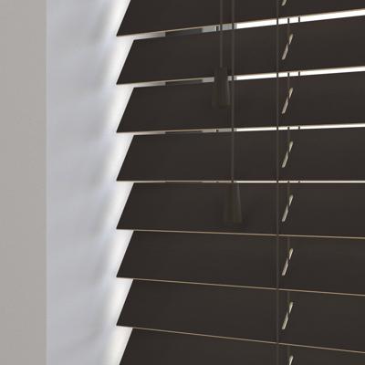 Sunwood houten jaloezie met koord - wenge - Fabric code incorrect