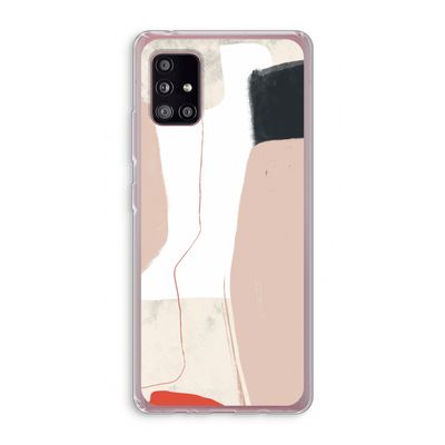 Lava: Samsung Galaxy A51 5G Transparant Hoesje