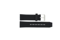 Horlogeband Michael Kors MK8366 Silicoon Zwart 24mm