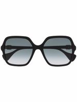 Gucci Eyewear lunettes de soleil à monture oversize - Noir