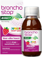 Bronchostop Direct met Honing Junior Hoestdrank