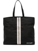 Palm Angels Track logo-print cotton tote bag - Noir