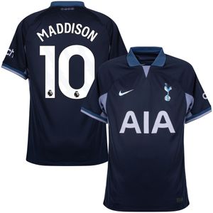 Tottenham Hotspur Shirt Uit 2023-2024 + Maddison 10