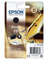 EPSON Pack van 1 inktpatroon - 16 pennen - zwart / wit - standaardcapaciteit 5,4 ml - blister met 175 pagina's met alarmpen