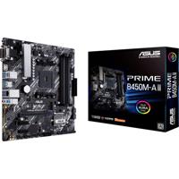 Asus PRIME B450M-A II Moederbord Socket AMD AM4 Vormfactor Micro-ATX Moederbord chipset AMD® B450