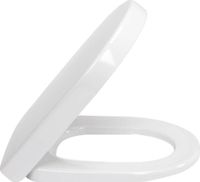 Villeroy & Boch 9M68S101 toiletbril Harde toiletbril Roestvrijstaal, Thermohardende Wit - thumbnail