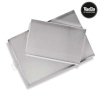 Ovenschaal Vaello 75497 42 x 28 x 5,5 cm Aluminium Verchroomd