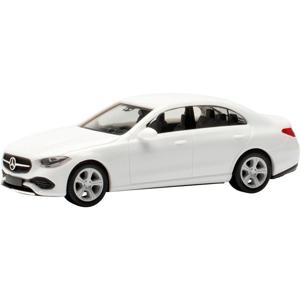 Herpa 421003-002 H0 Auto Mercedes Benz C-klasse limousine, polarwit