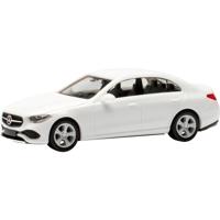 Herpa 421003-002 H0 Auto Mercedes Benz C-klasse limousine, polarwit