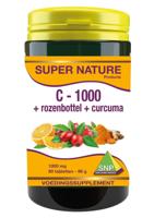 Vitamine C + rozenbottel + curcuma 1000mg 60 Tabletten