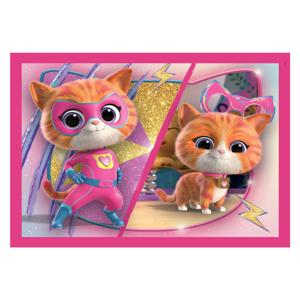 Clementoni legpuzzel 4in1 disney super kitties