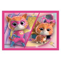 Clementoni legpuzzel 4in1 disney super kitties