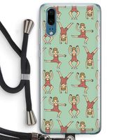 Gymboys: Huawei P20 Transparant Hoesje met koord