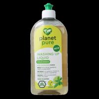 Planet Pure Afwasmiddel lime & verbena 500 Milliliter
