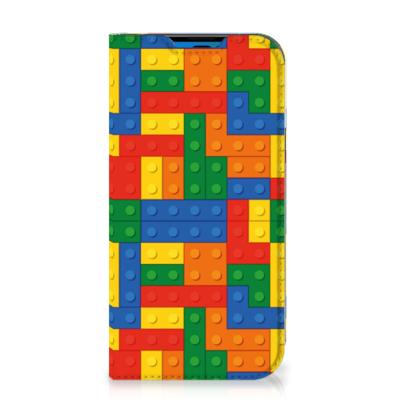 iPhone 14 Pro | Hoesje met Magneet | Blokken