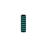 RRP Proguard bolt on v1 - front - sticker - mini - turquoise RRP Proguard bolt on v1 - front - sticker - mini - turquoise