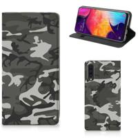 Samsung Galaxy A50 | Hoesje met Magneet | Army Light