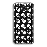 Musketon Skulls: Samsung Galaxy A5 (2017) Transparant Hoesje