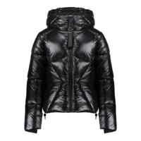 Geisha winter jas meisjes - zwart - boxy