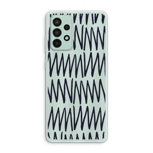 Marrakech Zigzag: Samsung Galaxy A52s 5G Transparant Hoesje