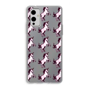 Musketon Unicorn: OnePlus 9 Transparant Hoesje