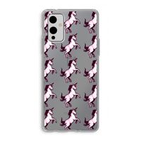Musketon Unicorn: OnePlus 9 Transparant Hoesje