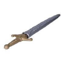 Carnaval verkleed Ridder zwaard - goud met zilveren schede - 60 cm - kinderen/volwassenen Carnaval verkleed Ridder zwaard - goud met zilveren schede - 60 cm - kinderen/volwassenen