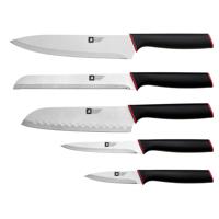 Richardson Sheffield Mira Messenset 5-delig Zwart/Rood