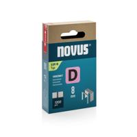 Novus D | type 53 F platte draadnieten 8 mm VE=1200 - 042-0789