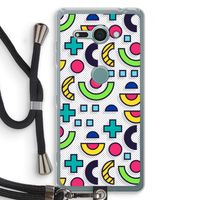 8-bit N°6: Sony Xperia XZ2 Compact Transparant Hoesje met koord