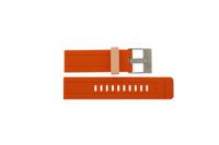 Horlogeband Diesel DZ1593 Silicoon Oranje 24mm