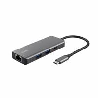 USB-HUB Trust 24968 Zilverkleurig (1 Stuks)