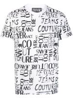 Versace Jeans Couture t-shirt à logo imprimé - Blanc