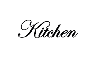 Kitchen - Muursticker