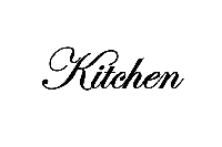 Kitchen - Muursticker - thumbnail