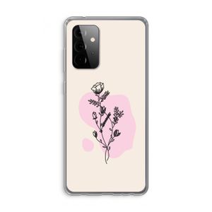 Roses are red: Samsung Galaxy A72 Transparant Hoesje