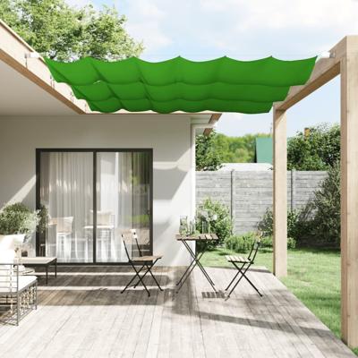 VidaXL Luifel verticaal 100x270 cm oxford stof lichtgroen