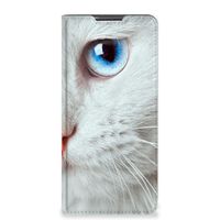 Samsung Galaxy S20 FE Hoesje maken Witte Kat