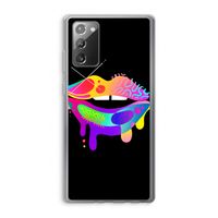 Lip Palette: Samsung Galaxy Note 20 / Note 20 5G Transparant Hoesje