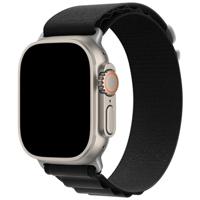 Apple Watch Nylon Alpine Band - Zwart - 44, 45, 46 & 49mm Apple Watch Nylon Alpine Band - Zwart - 44, 45, 46 & 49mm