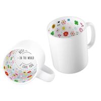 Moederdag mok - sublimatie mokken - keramiek - 300 ml - cadeau koffiemok - Bekers