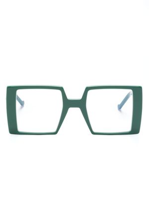 VAVA Eyewear lunettes de vue à monture carrée oversize - Vert VAVA Eyewear lunettes de vue à monture carrée oversize - Vert