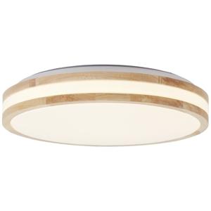 Brilliant G99525/75 Laskos LED-plafondlamp LED 22 W Hout (mat), Wit