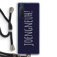 Joengneuh!: Sony Xperia 5 II Transparant Hoesje met koord