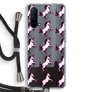 Musketon Unicorn: OnePlus Nord CE 5G Transparant Hoesje met koord