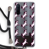 Musketon Unicorn: OnePlus Nord CE 5G Transparant Hoesje met koord