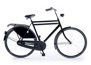 Aldo 28 inch opafiets starter 57cm glans zwart